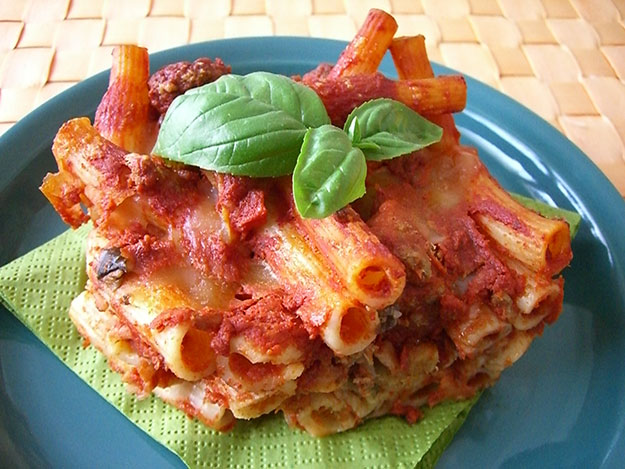 La tipica Pasta al Forno Calabrese